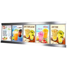 Restaurant Menu Light Box Advertising Display Equipment forTakeaway el 5 Graphics column239t