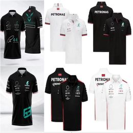 F1 racing polo shirt new team lapel body shirt the same style customization302t