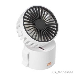 Electric Fans Creative Portable Neck Mini Fan USB Travel Handheld Air Cooling Fan For Office Home Room Table Fans R230802