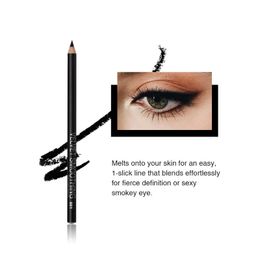 Kombinacja cienia do oczu 12pcsset menow p127 czarny eyeliner ołówek wodoodporny brwi piękno długopis oko ołówek All Black 230731