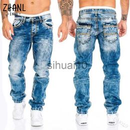 Men's Jeans Straight Jeans Man Vintage Wash Denim pants Spring Summer Boyfriend baggy Jeans men Streetwear Cacual Designer Cowboy Trousers J230728