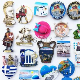 Fridge Magnets Magnet Refrigerator Magnets for Souvenirs and Decorative Crafts Around Greece Home Decor x0731