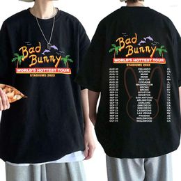 Men's T Shirts T-shirt Unisex Hip Hop Vintage T-shirts Music Worlds Test Tour 2023 Print Tee Shirt