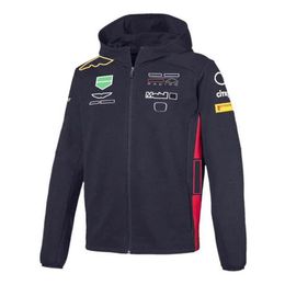 F1 racing suit long-sleeved jacket windbreaker spring autumn winter team 2021 new jacket warm sweater customization340m