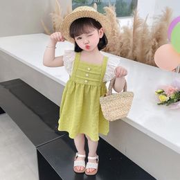 Girl Dresses Big Girls Dress Lace Floral For Summer Kids Casual Style Costume