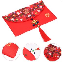 Gift Wrap Wedding Supplies Purse Money Packet Chinese Style Red Decor R Calendar Hong Bao Fabric Purses For Weddings