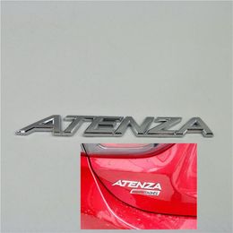 New Style For Mazda 6 Atenza Emblem Rear Trunk Tailgate Logo Symbol Stickers 2014-2018321j