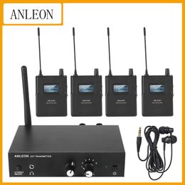 Other Electronics ANLEON S2 UHF Stereo Wireless Stage Monitor System 526 535MHZ 863 865MHZ Professional Digital In Ear Monitoring 230731