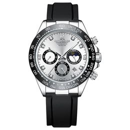 Luxury 2023 designer Panda Watch non-mechanical multi-function luminous Metre second waterproof men's quartz watch tape