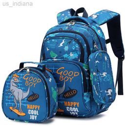 School Bags Children's backpack animal dinosaur backpack set dinosaur backpack children's backpack Z230801