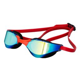 Swimming Goggles Anti-Fog Leakage UV Protector Silicone Nose Bridge Prescription Adult Swim Glasses for Men Women Diving Eyewear
