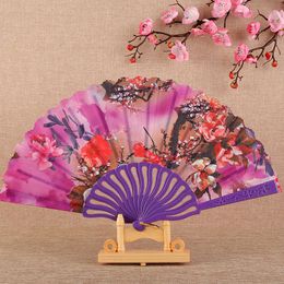 Chinese Style Products Spanish style garden flower fan female dance fan handheld fan home decoration
