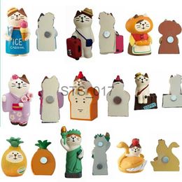 Fridge Magnets Refrigerator MagnetResin Cute Cartoon Cat Fridge Magnetic Sticker Kawaii Zakka 3D Refrigerator Magnet x0731