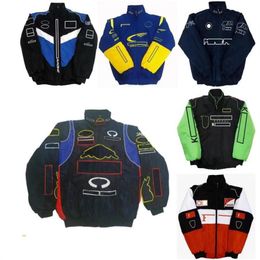 F1 Formula One Racing Jacket Fully EmbroideredLOGO Team Workwear3085