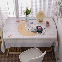 Table Cloth Rabbit Waterproof Table Cloth Dormitory Dressing Table Home Rectangle Table Dining Table Cover Tulip MesasDe R230731
