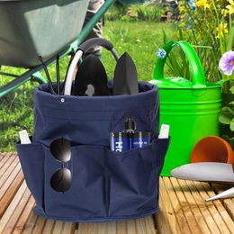 Storage Bags Garden Tool Basket Waterproof Gardening Tools Round For Storing Towel Bath Ball Mouthwash Cup Body Wash