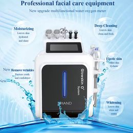 Multifunction Oxygen Jet Peel Hydro Dermabrasion Facial Small Bubble Machine Water Microdermabrasion RF Fractional Skin Care Wrinkle Remover Beauty Equipment