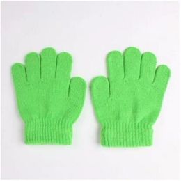 Fashion Children Kids Magic Glove Mitten Girl Boy Kid Stretchy Knitted Winter Warm Gloves Pick Color Top Quality