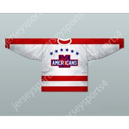 Custom NEW YORK AMERICANS 1935-38 HOCKEY JERSEY NEW Top Stitched S-M-L-XL-XXL-3XL-4XL-5XL-6XL