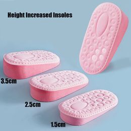 Shoe Parts Accessories Memory Foam Insoles for Shoes Women Height Increase Templates Breathable and Sweatabsorbent Feet Running Accessorie 231031