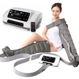 Leg Massagers Electric Air Compression Leg Massager Wraps Arm Waist Foot Massage Machine Promote Blood Circulation Varicose Veins Relieve Pain 231031