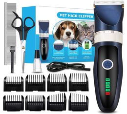 Dog Grooming Pet trimmer clipper long hair rabbit electric clipper shaverhaircut7224645