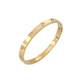 Designer charm Classic Carter Diamonds 18k Rose Gold Titanium Steel Bracelet ins Design Feel Hand Jewelry With logo