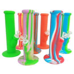 Silicone tube 254mm silicone hose smoking dry herbal indestructible water Bong smoking tube silicone smoking of Tailored for the smoker