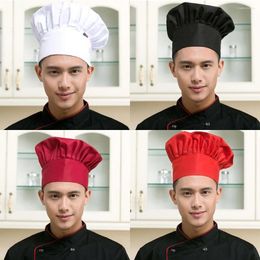 Berretti Cappello da cuoco Cappello da cucina per adulti regolabile da cucina per uomo Donna Cappello da cuoco