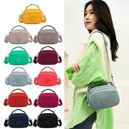 Evening Bags 5 Floors Fashion Versatile Women Crossbody Bag Lightweight Waterproof Nylon Capacity Outdoor Travel Single Shoulder 231101
