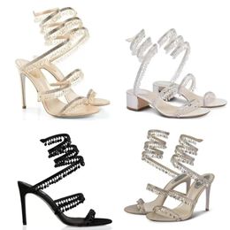 Summer Fashion Noble Sandals Leather Crystal Pearl Chandelier Elegant Ladies Wedding Dress Banquet High Heels