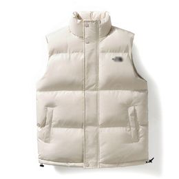 Winter Coat Puffer Vest Gilet Mens Down Vest Padded Vest Coat Waistcoat Feather Material Goose Vest Loose Coat Fashion Trend Couple Coat Gilet Size M to 4xl