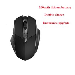 Mice Bluetooth compatible charging 2.4G INPHIC PM6 wireless mouse Office mute support PC tablet smartphone universal 231101