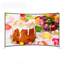 TOP TV LCD 4K Curved Led 60 Television 55Inch High Quality Smart Android Explosion-proof Curved