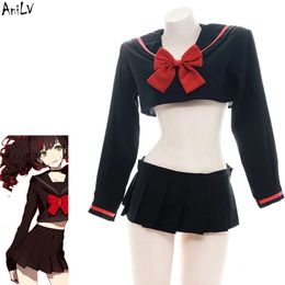 Ani Japanese Anime Student Sailor School Uniform Costume Swimwear Pool Party Cosplay cosplay