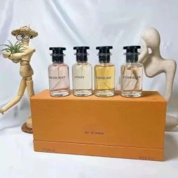 TOP V Designer perfume set Fragrance Suit Gift Box 4*30ML Rose des Vents Apogee Contre Moi Le Jour se Leve Long lasting Fragrance Fast delivery