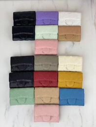 Portafogli designer portafoglio portafoglio portafoglio piselli corto clip classico supporto per portafoglio in pelle porta borse con polvere di scatola