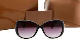 Fashion Round Sunglasses Eyewear Sun Glasses Designer Brand Black Metal Frame Dark 50mm Glass Lenses For Mens WomensG3660