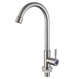 Kitchen Faucets Stainless Steel Water Tap Single Cold Easy Installation Durable And Practical Protects Family Health