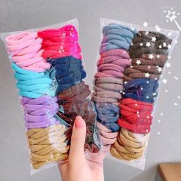 Hair Accessories Baby Rope Ring Elastic Girl Band Girls Headwear Tie Scrunchies Kids For 100pc/50pc