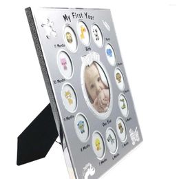 Frames Kids Po Frame My First Year Baby Gift Birthday Home Family Decoration Ornaments 12 Months Picture