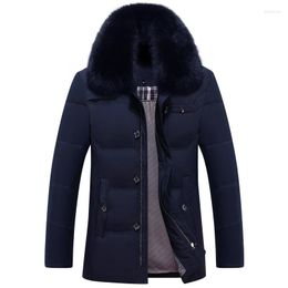 Men's Down Plus Size 4XL Winter Jacket Men Thick Windproof Parka Mens Jackets And Coats Windbreaker Coat