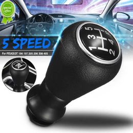 New Car 5 Speed Gear Shift Knob For Citroen C1 C2 C3 For Peugeot 106 107 205 206 CC SW 207 CC SW 306 307 CC SW 308 405 407 SW