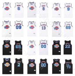Space Jam Tune Squad Basketball Jersey - Pepe Le Pew 69 Roadrunner 00 Porky Pig Marvin the Martian Sylvester Wile E. Coyote