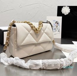 Diamond Lattice 2023 bag Rhombic Bags Messenger Luxurys designers Quality Women Knitting chains Thread handbags mother cossbody wall