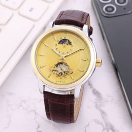 Designer automatic mechanical movement Eurohome Mechanical tourbillon series steel band watch full function fashion watch