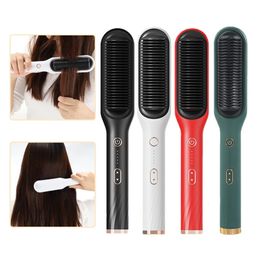 Hair Straighteners Multifunctional Straight Hair Brush Straightening Styling Tools And Straightening Brush Professional Hair Straightener 231101