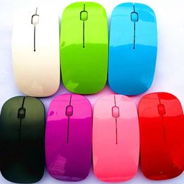 Mice Portable Creative Mini Ultra Thin Cute Wireless Bluetooth Mouse 2.4G Receiver Laptop Game Mouse PC 1000dpi Computer Accessories 231101