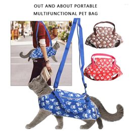 Dog Carrier Pet Cosy Outdoor Travel Bag Breathable Backpack Portable Tote Outcrop Design For Small Dogs