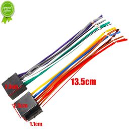 New Universal Adapters Wire Harness Adapter Universal Female ISO Wiring Harness Car Radio Adaptor Connector Wire Plug Kit